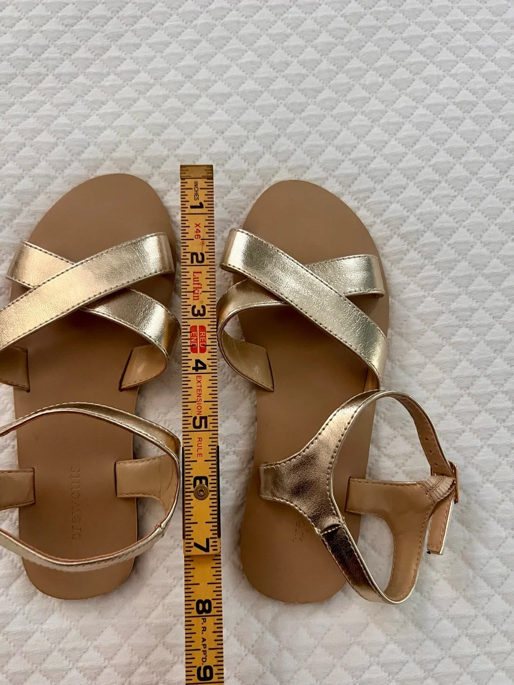 Crewcuts metallic gold